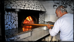 Infornare la pizza